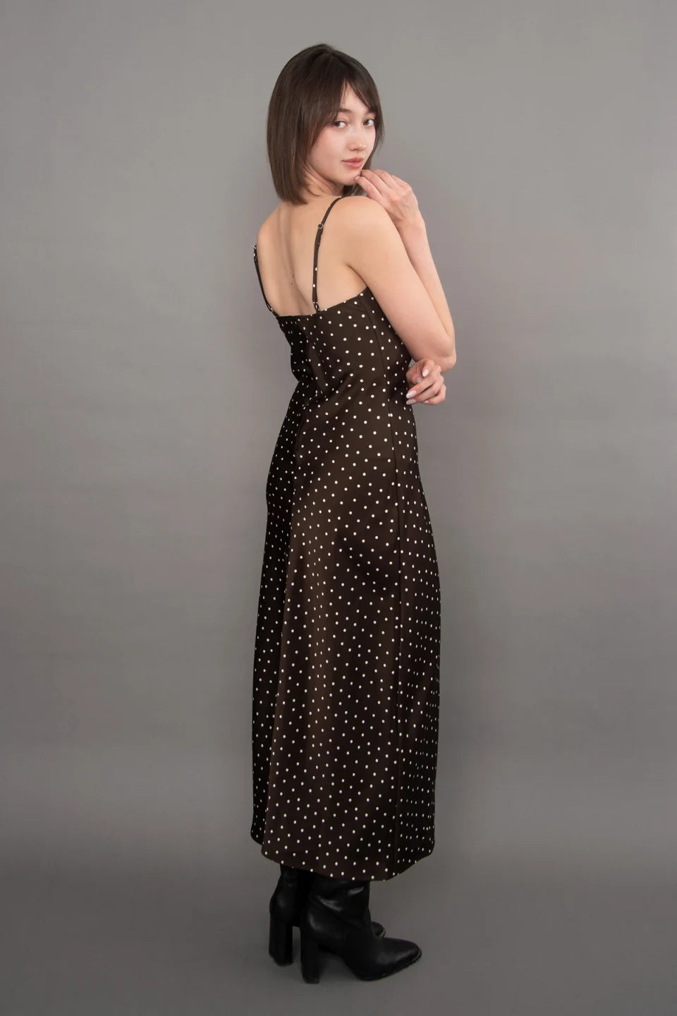 Polka Dot Slip Dress