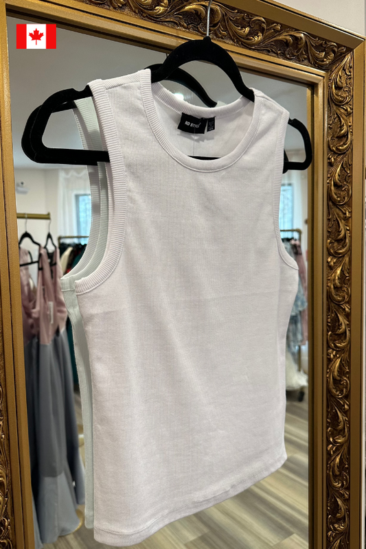 Maria Ribbed Muscle Tank