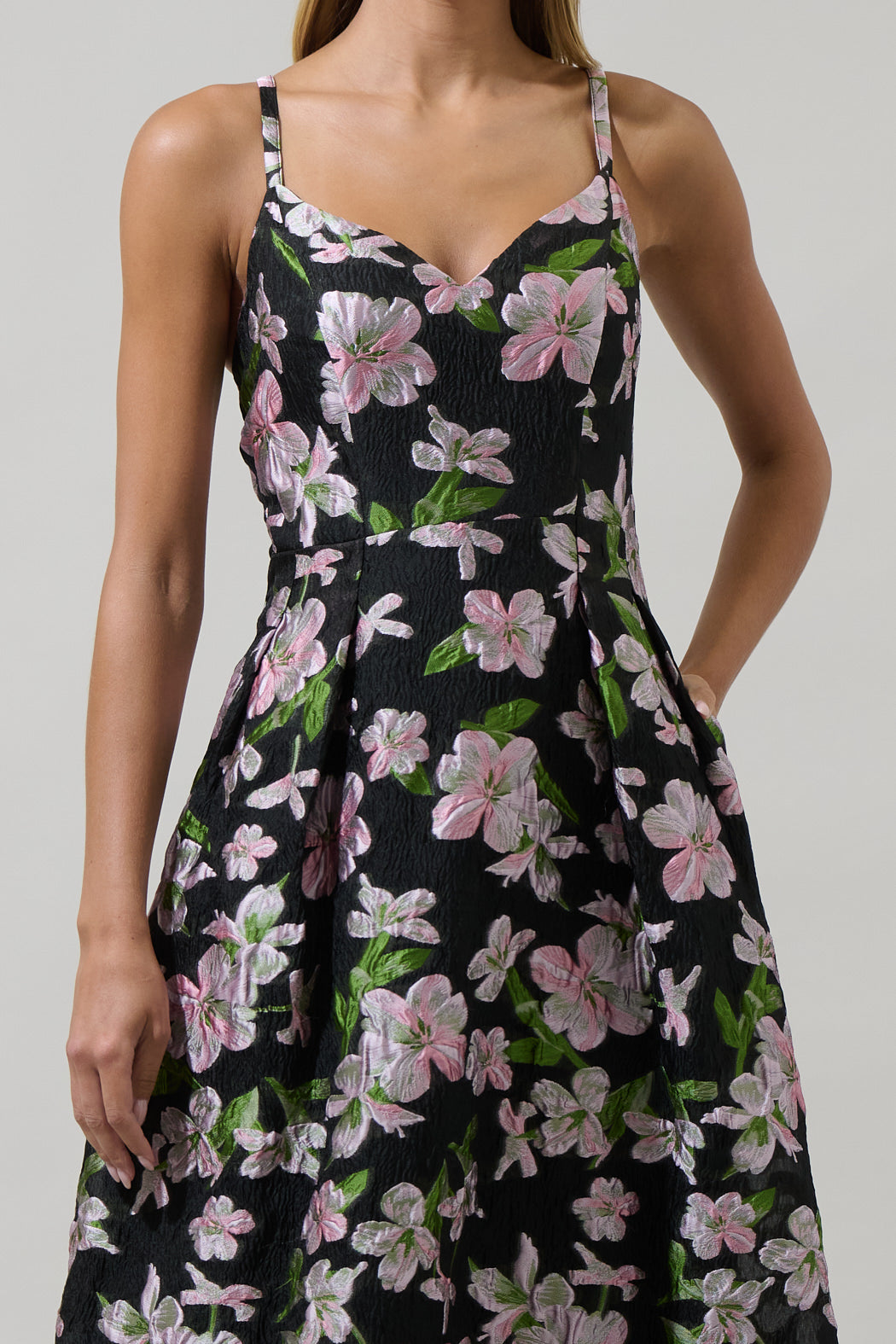 Elinore Fit & Flare Midi Dress