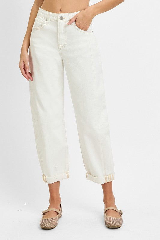 Brynn HR Barrel Jean (0-3X)
