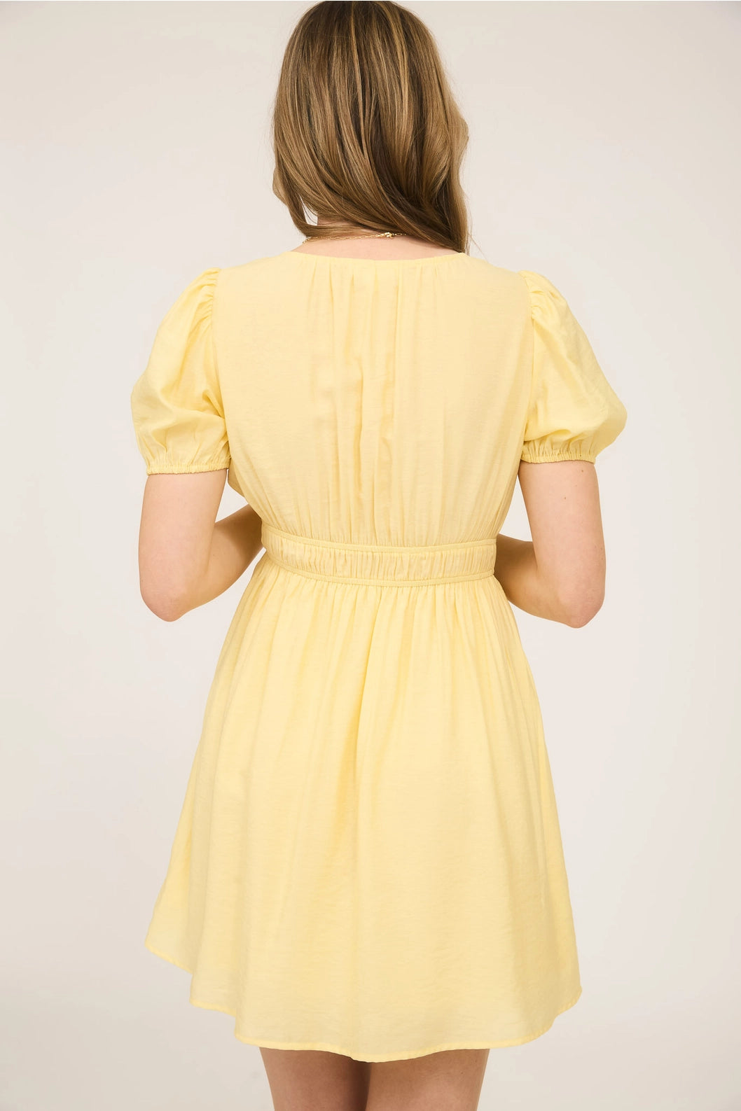 Tie front Mini Dress