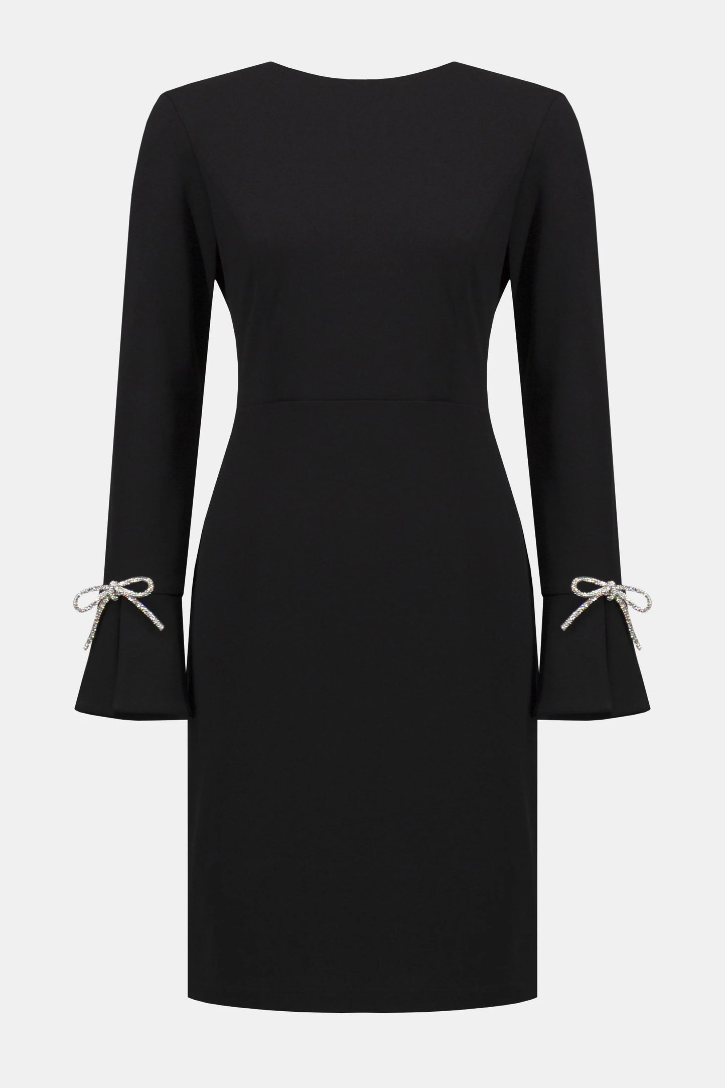 CURVE Sheath Dress w/ Rhinestone Bows