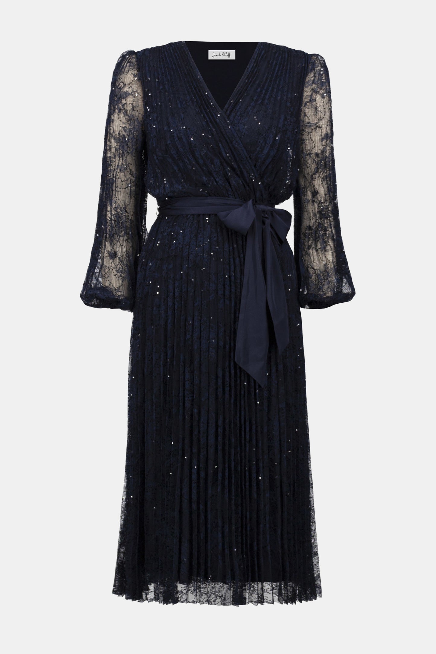 CURVE Lace Sequin Midi Dress