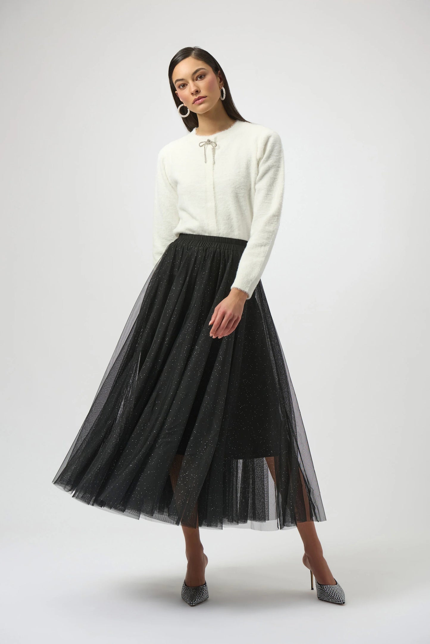 Tulle Midi Skirt (S-XXL)