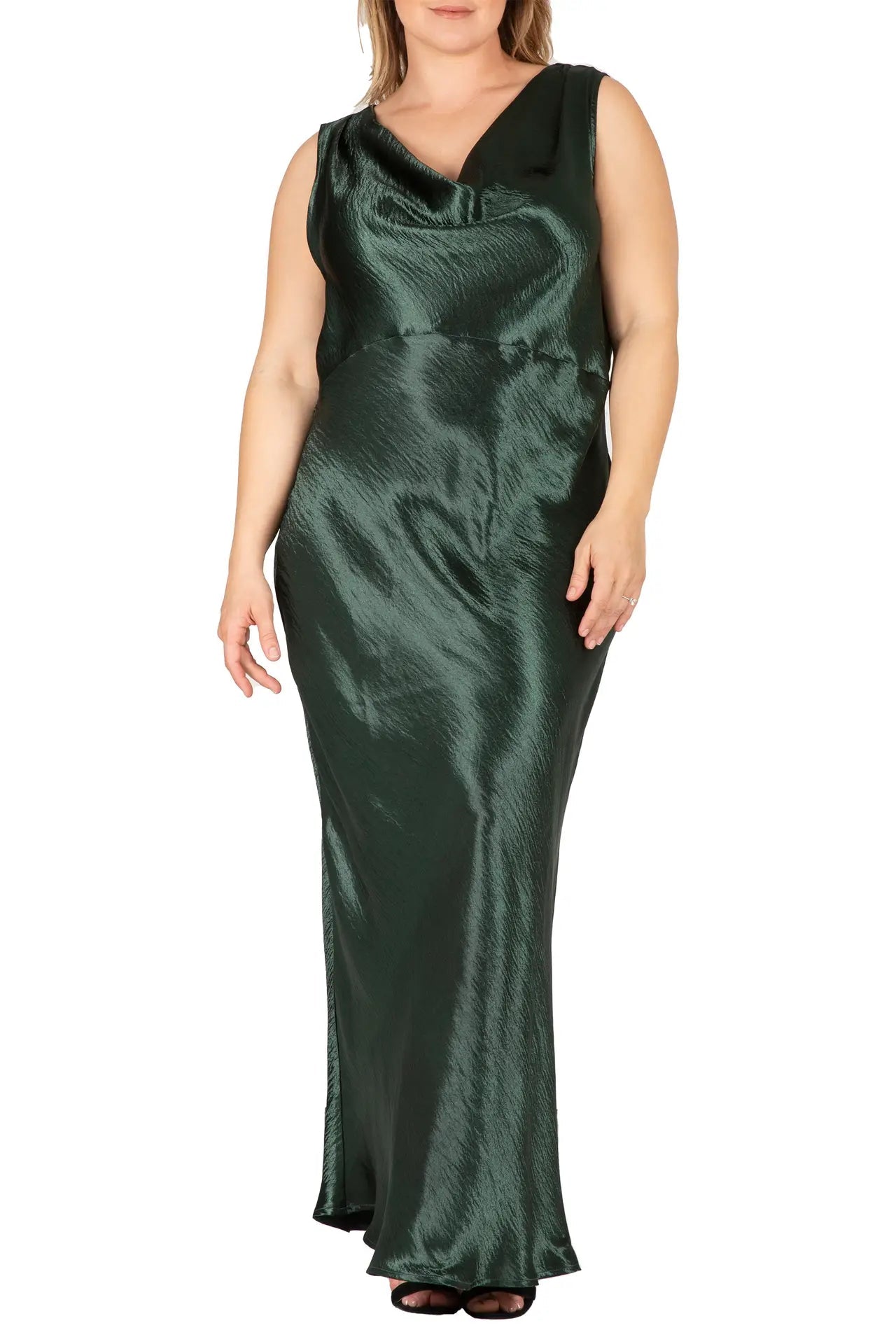 CURVE Evergreen Slip Dress