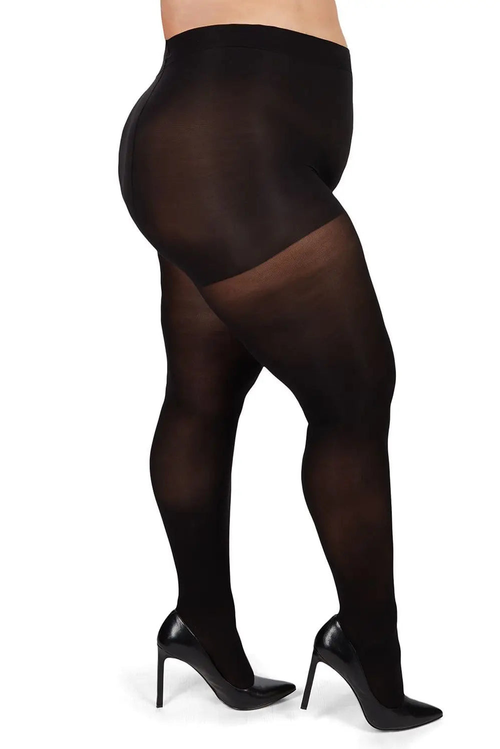 CURVE Opaque Control Top Pantyhose