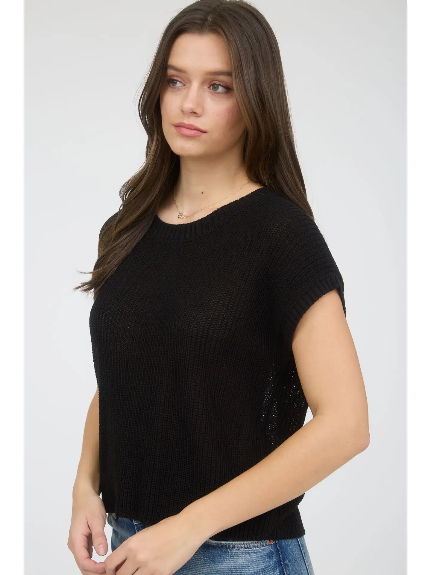 Loose Knit SS Top (S-XXXL)
