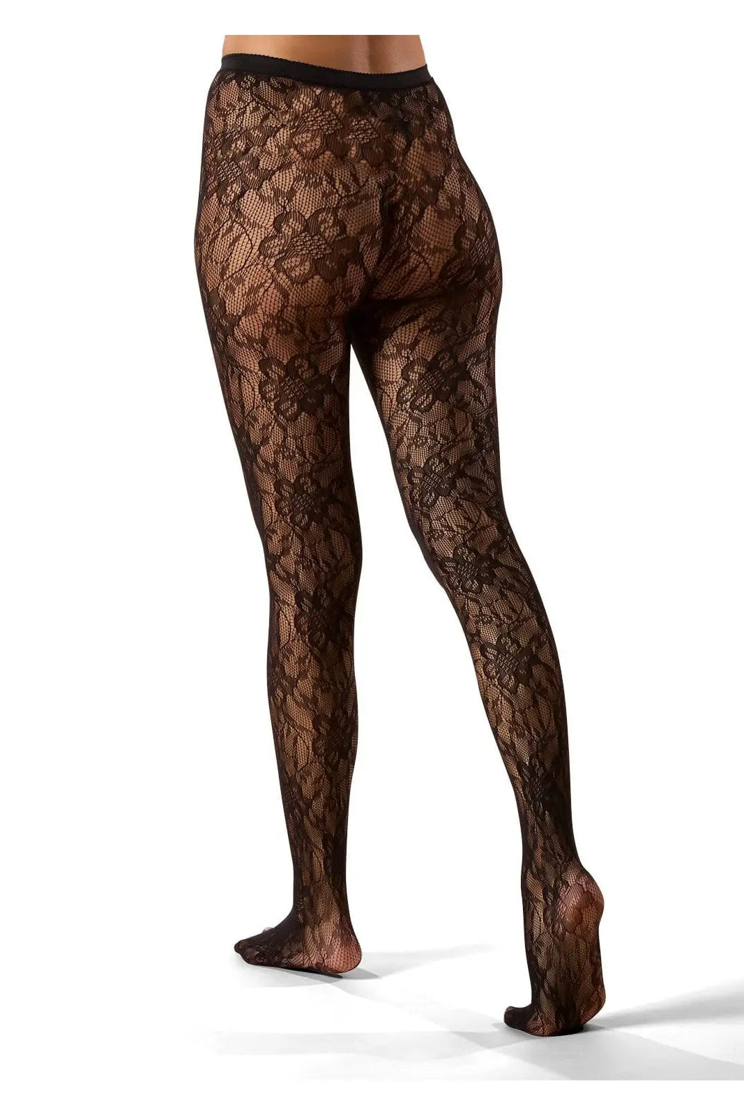 Floral Lace Pantyhose