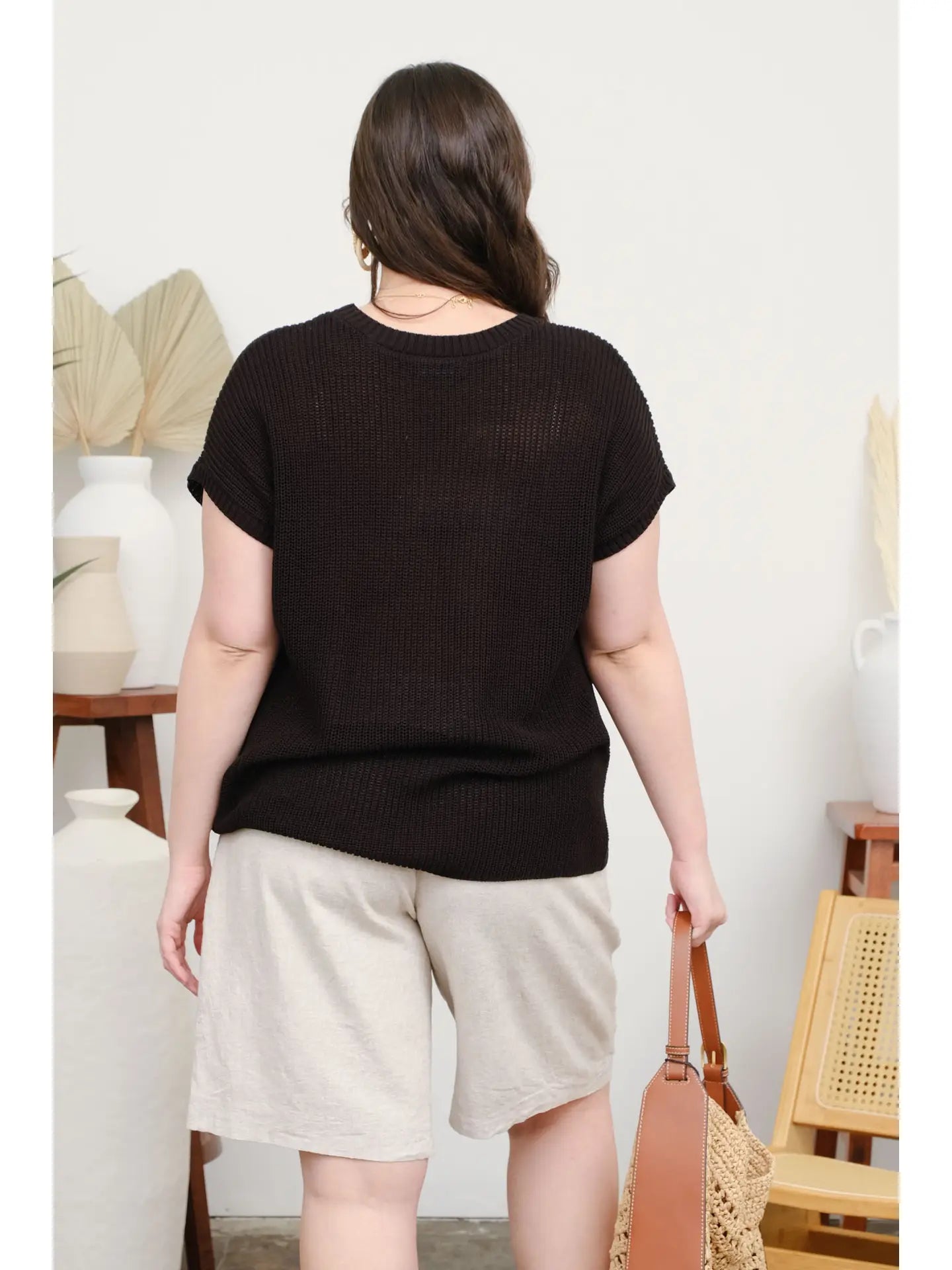 Loose Knit SS Top (S-XXXL)