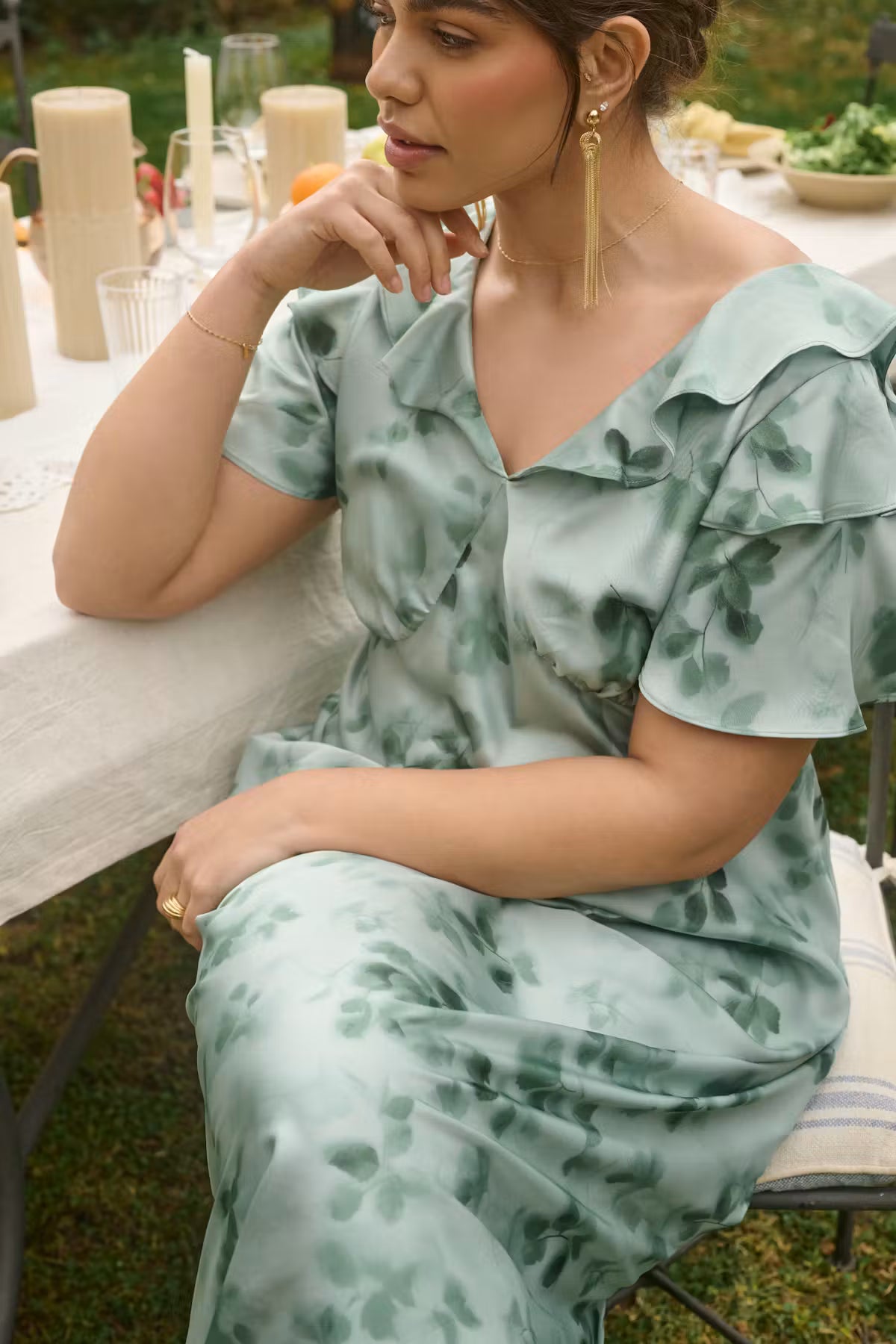 CURVE Jamie Floral Maxi Dress