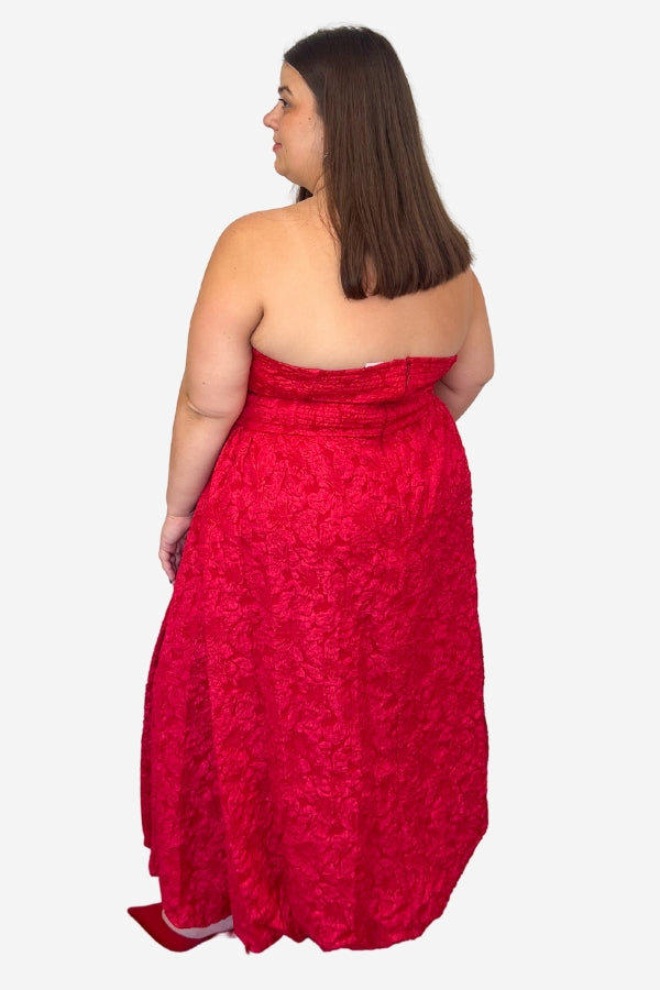 CURVE Ariel Jacquard Midi Dress