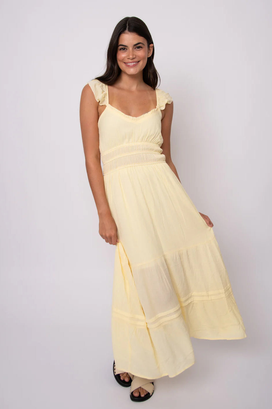 Aerie Crinkle Maxi Dress