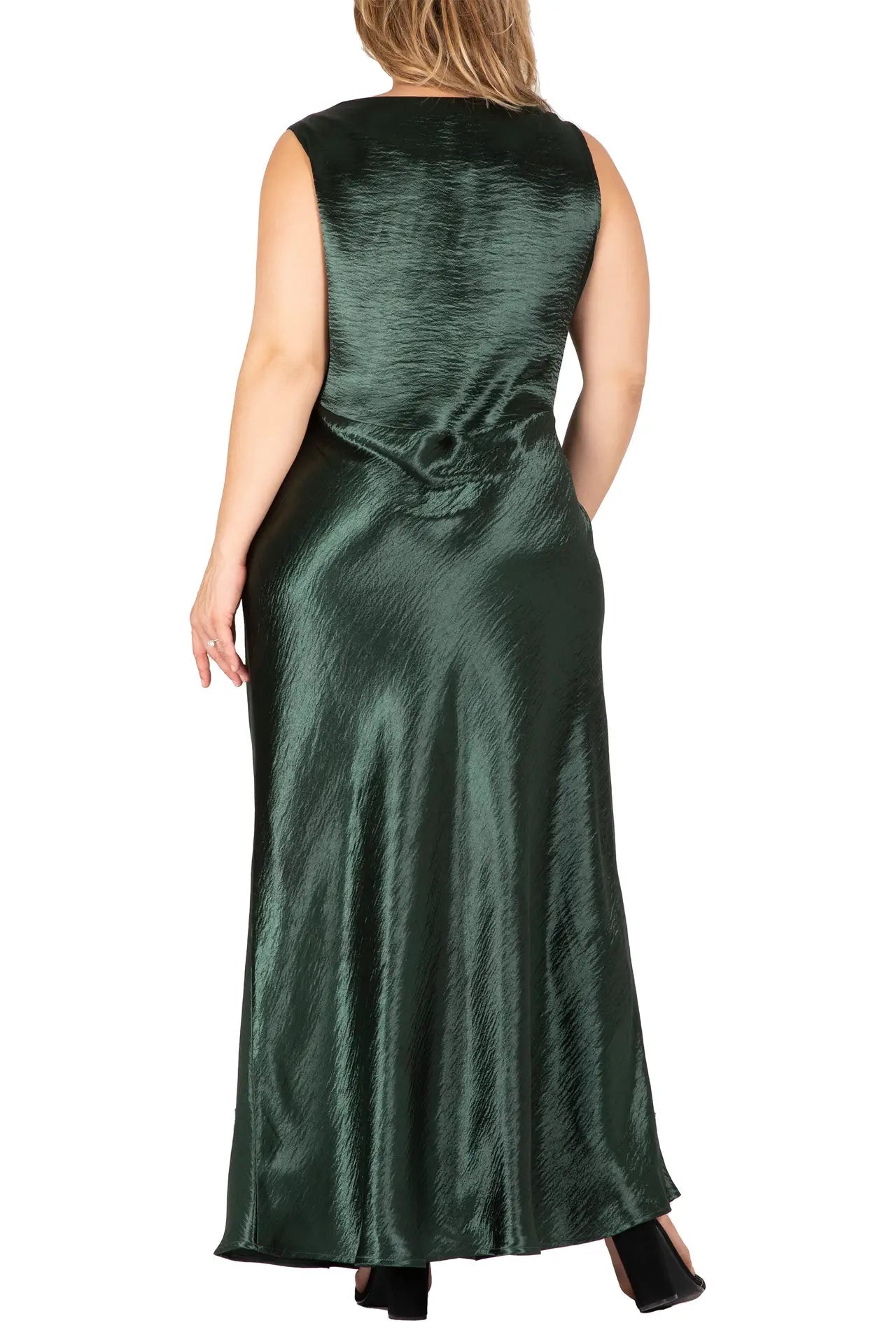 CURVE Evergreen Slip Dress