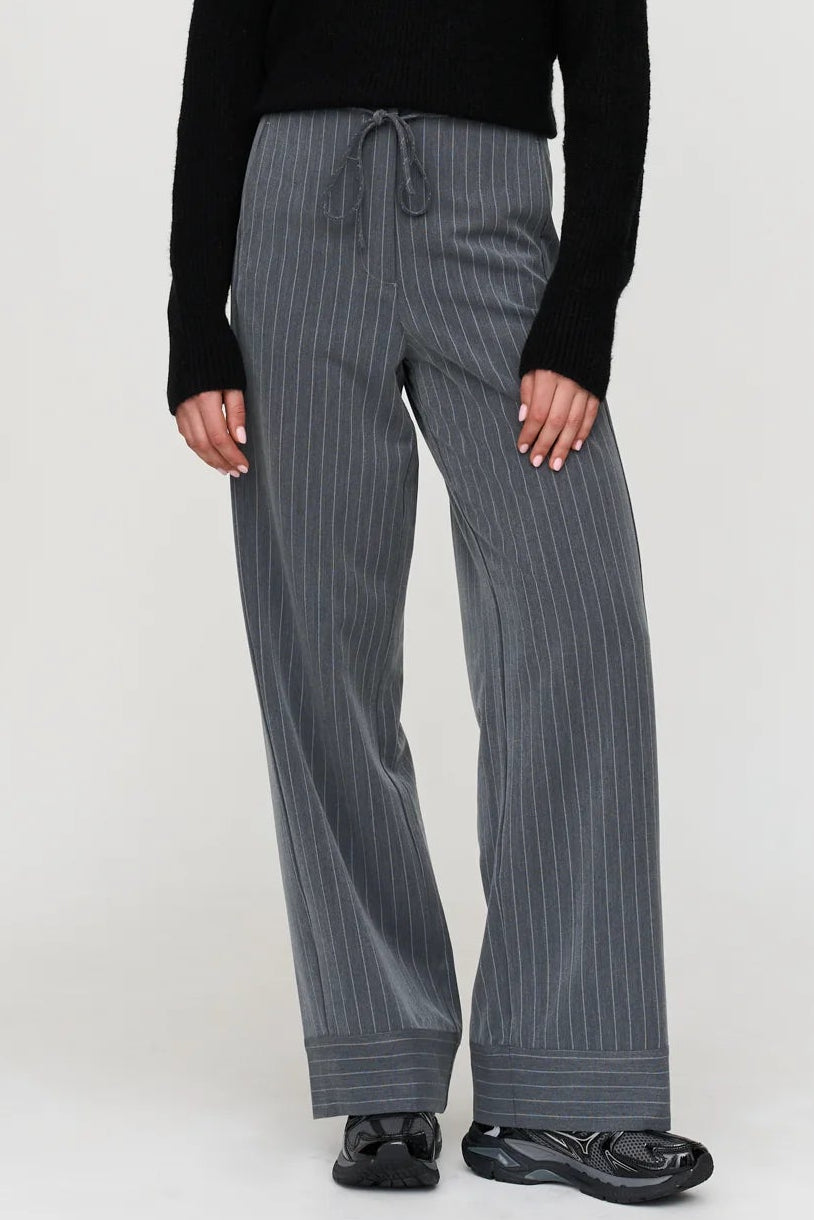 Striped Drawstring Trouser