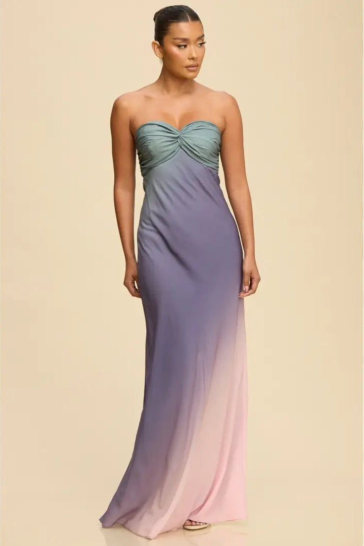Ombre Maxi Dress Valencia Boutique Ombre Maxi Dress Valencia Boutique