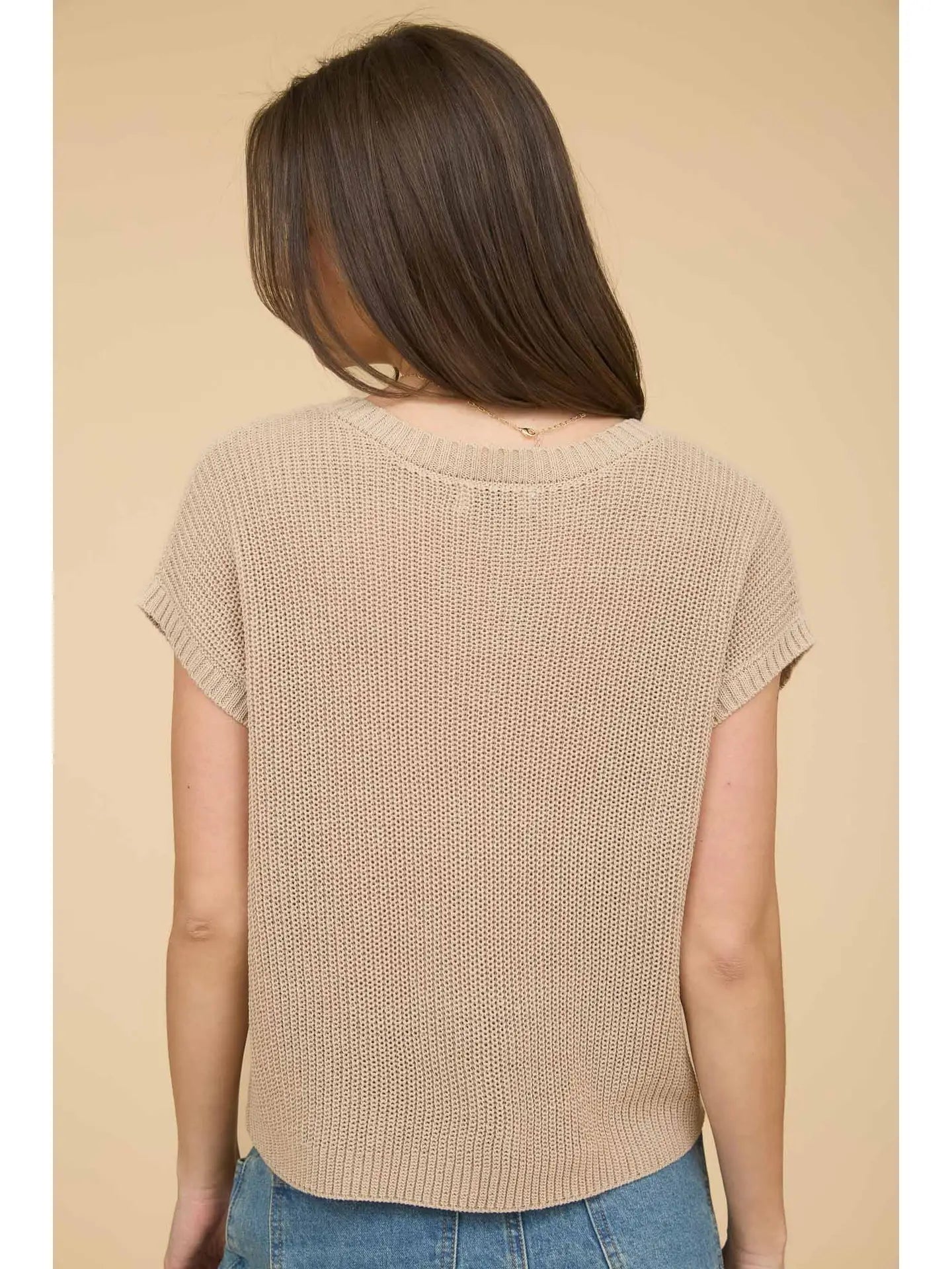 Loose Knit SS Top (S-XXXL)