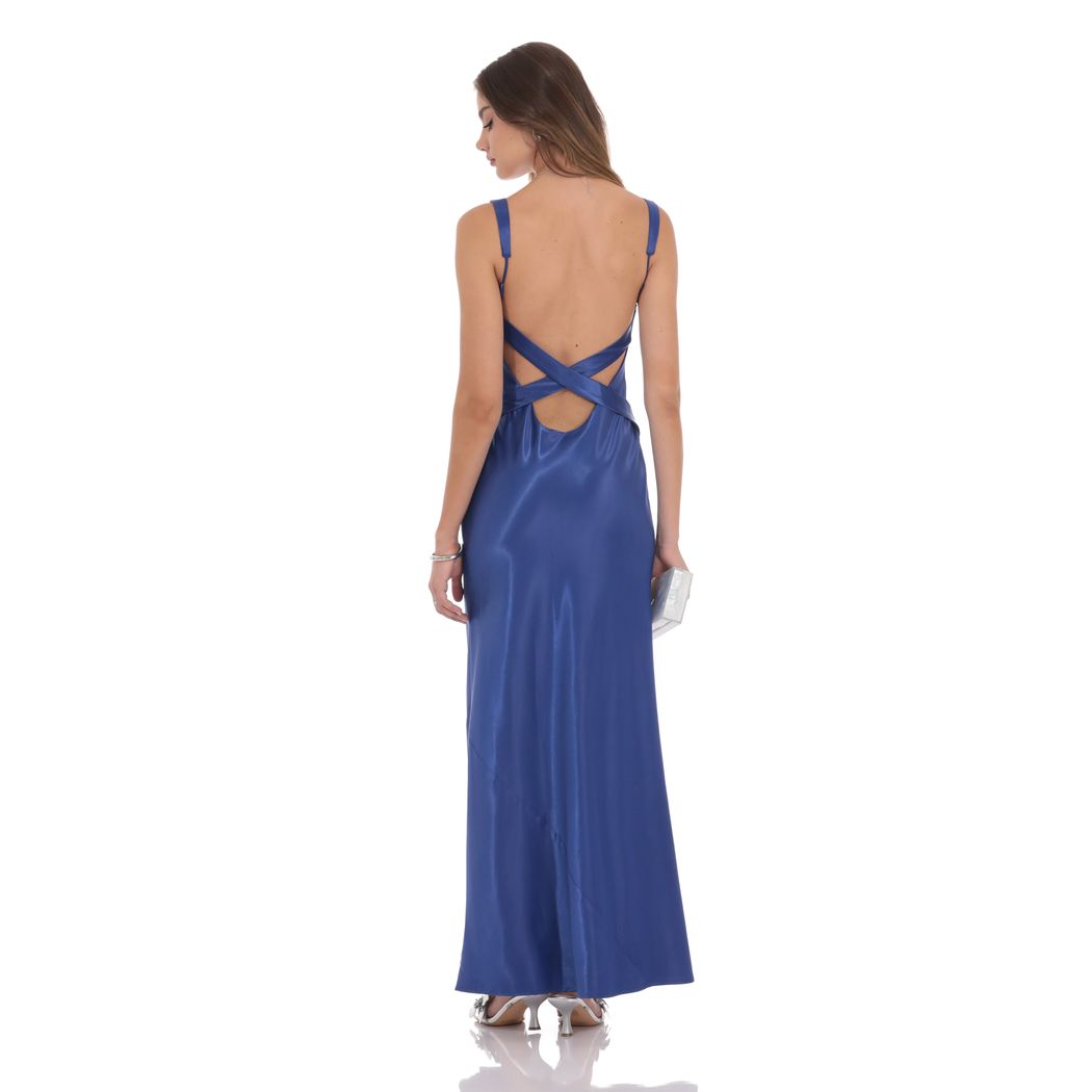 Cross Back Maxi Dress