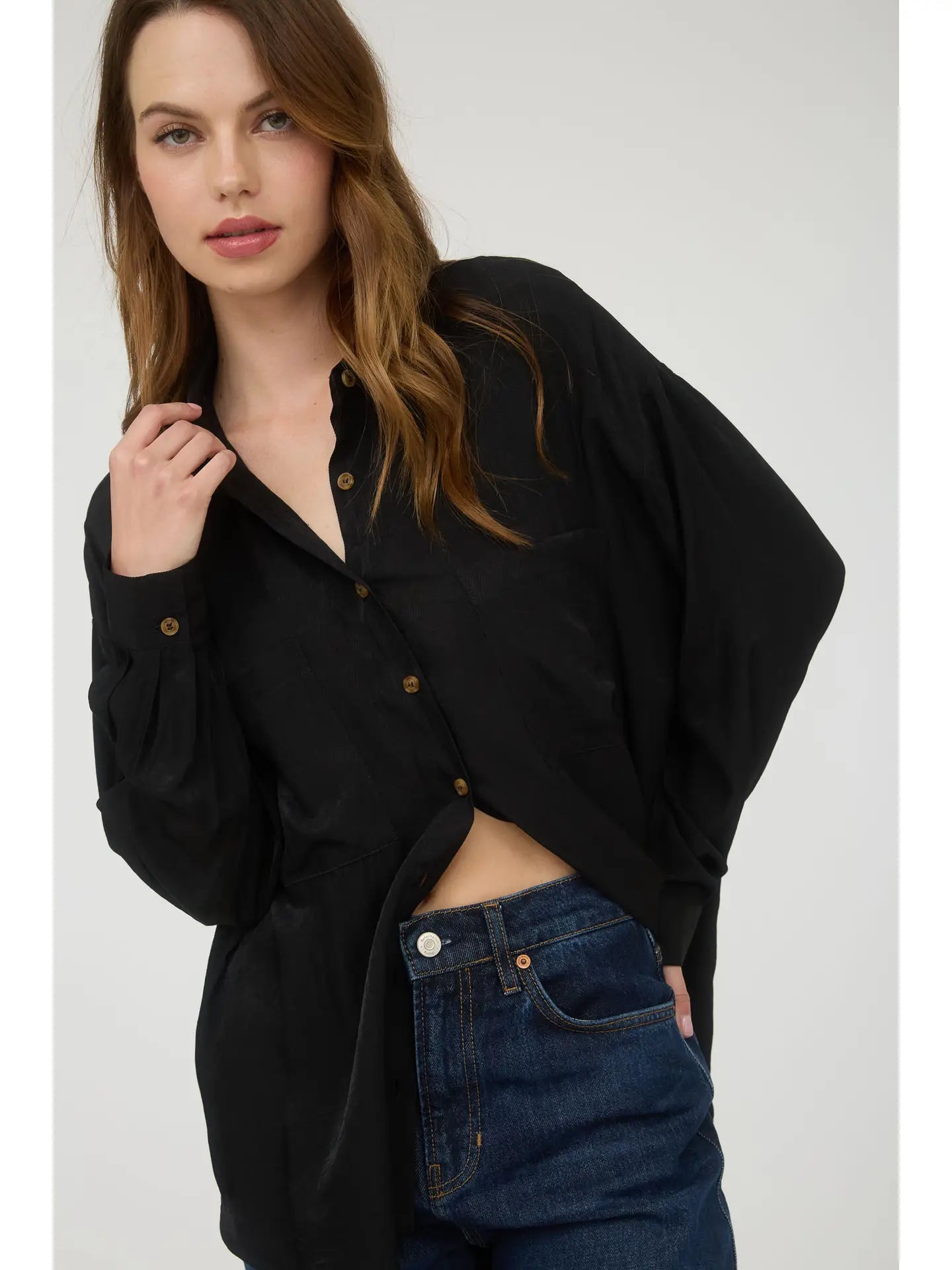 Oversized Button down Shirt (S-XXXL)