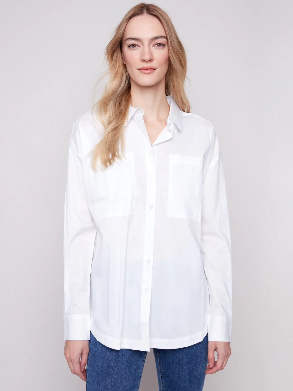 Cotton Button Up Shirt (S-XXL)