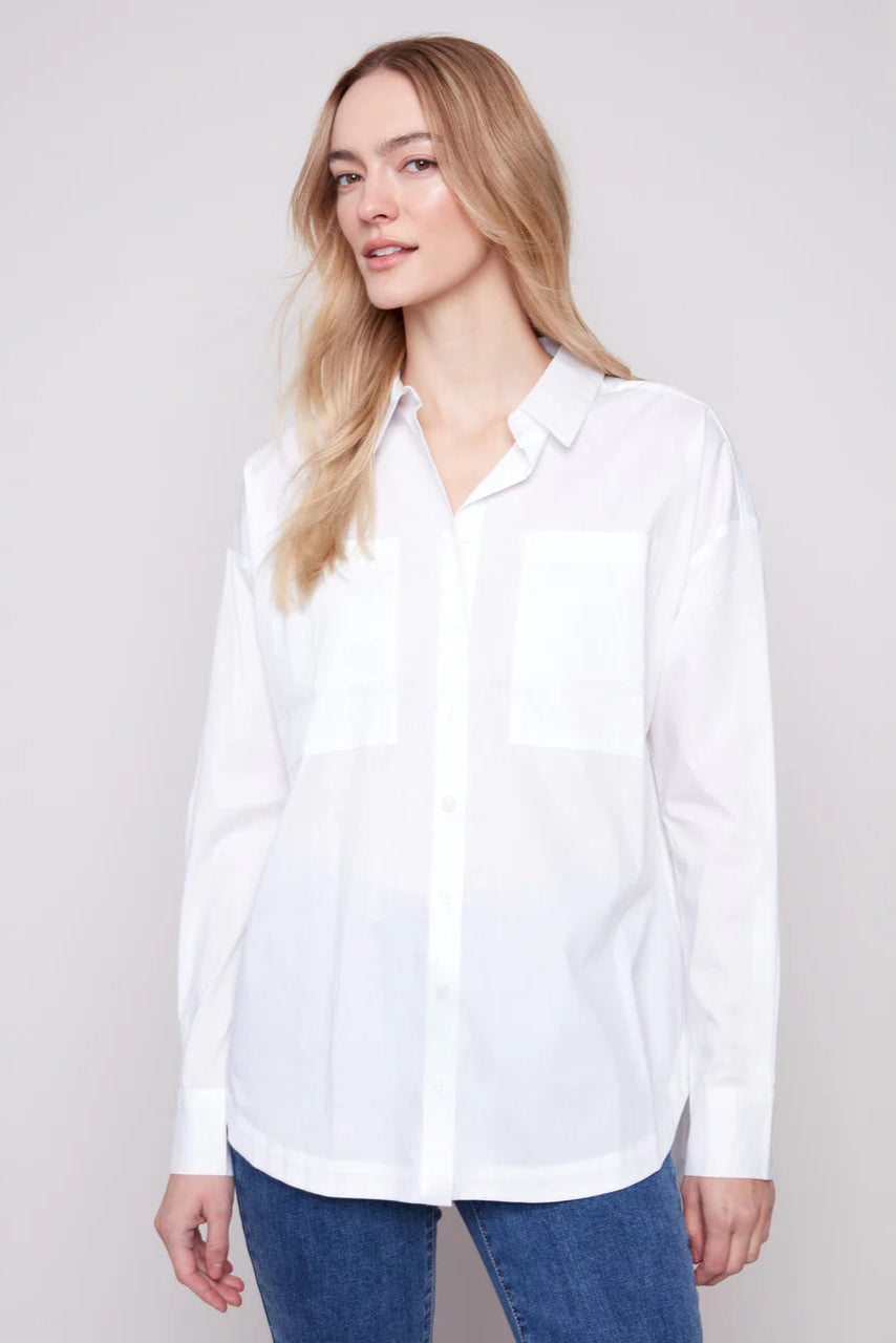 Cotton Button Up Shirt (S-XXL)
