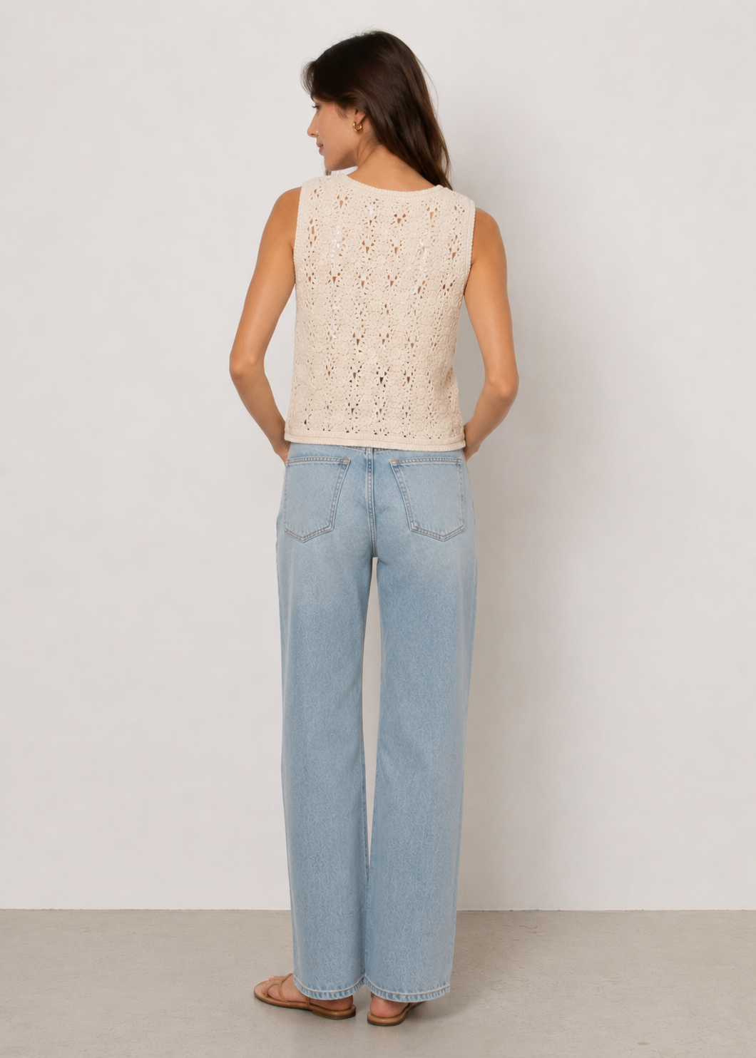 Sloane Crochet Vest