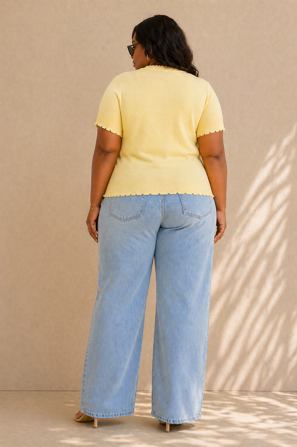 CURVE Lightweight Lemon Knit