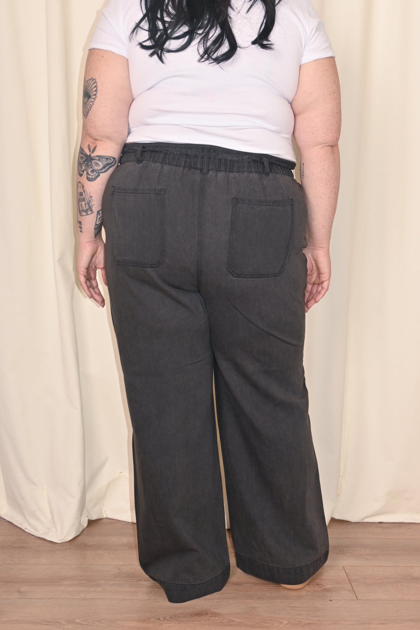 CURVE Wide Leg Denim Pant