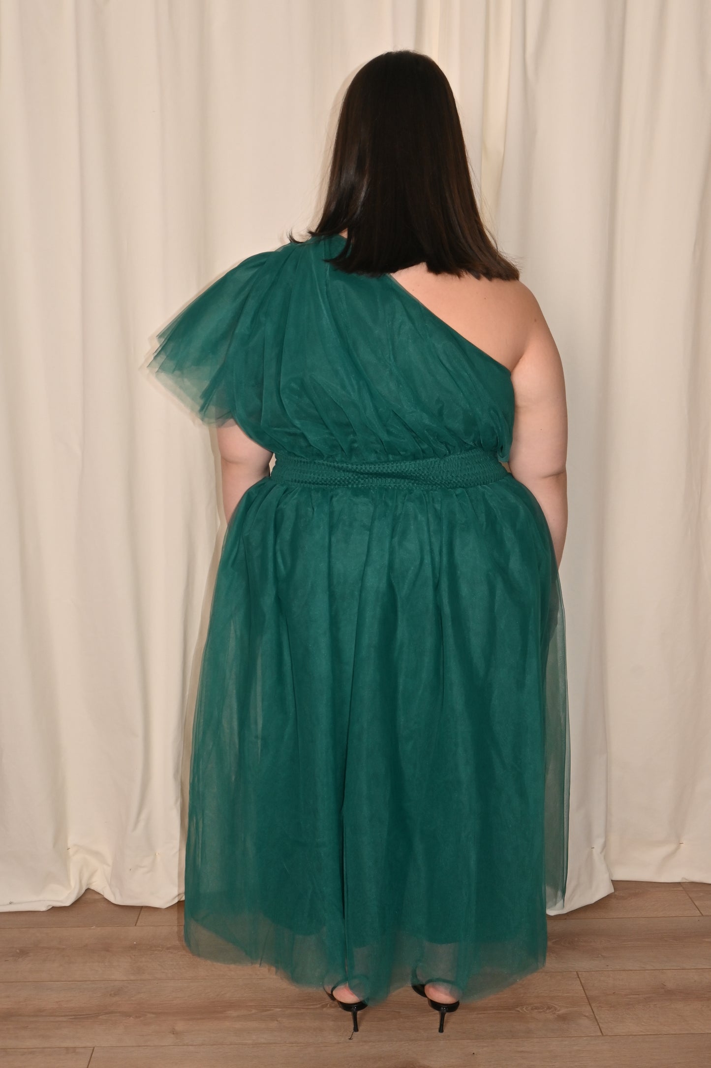 CURVE Tulle Midi Dress