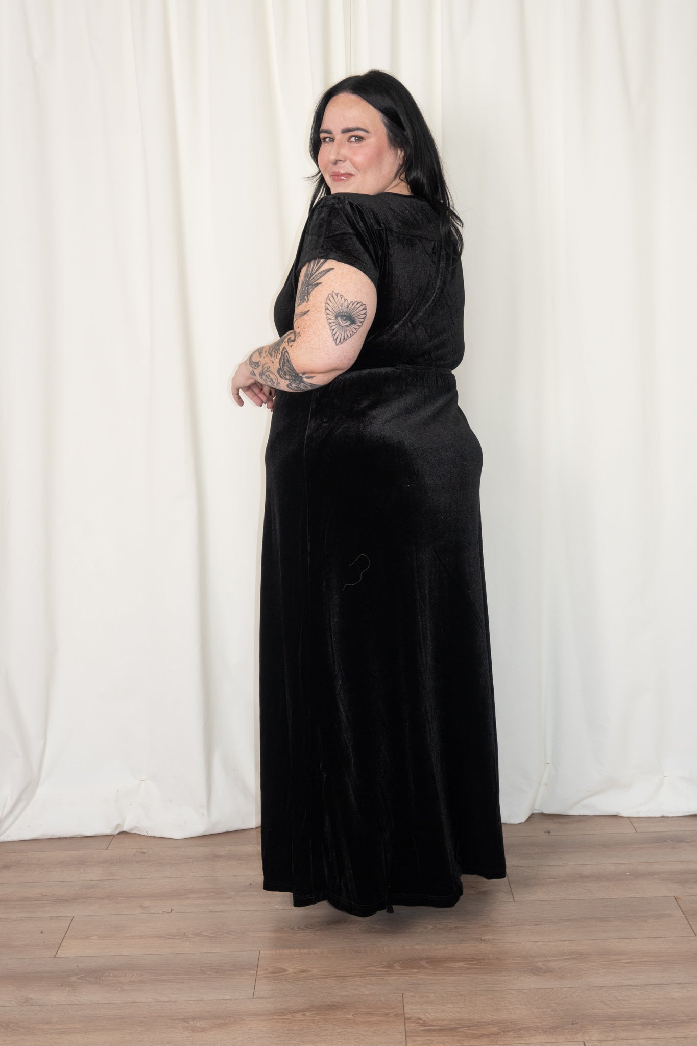CURVE Velvet Maxi Dress
