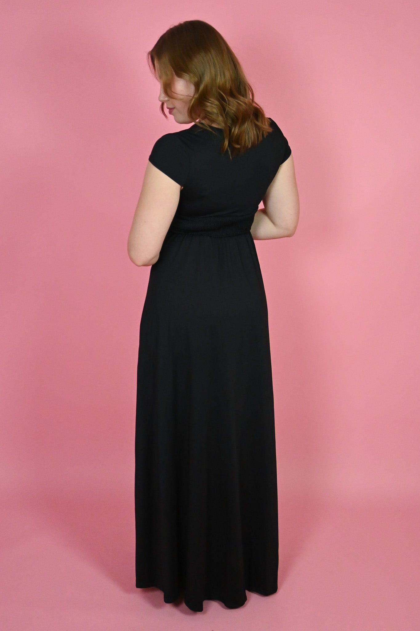 V-Neck Maxi Dress