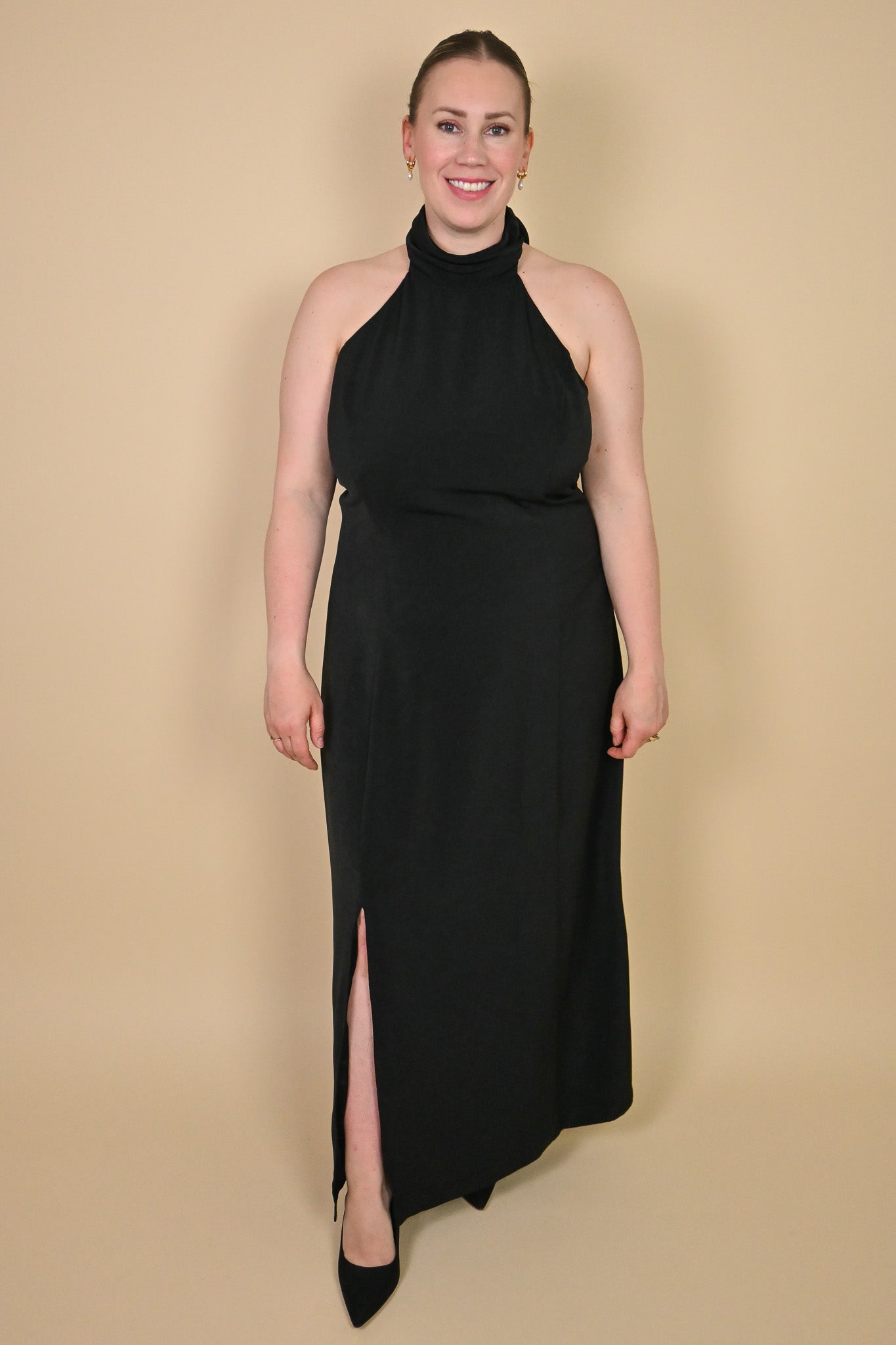 Halter maxi dress canada best sale