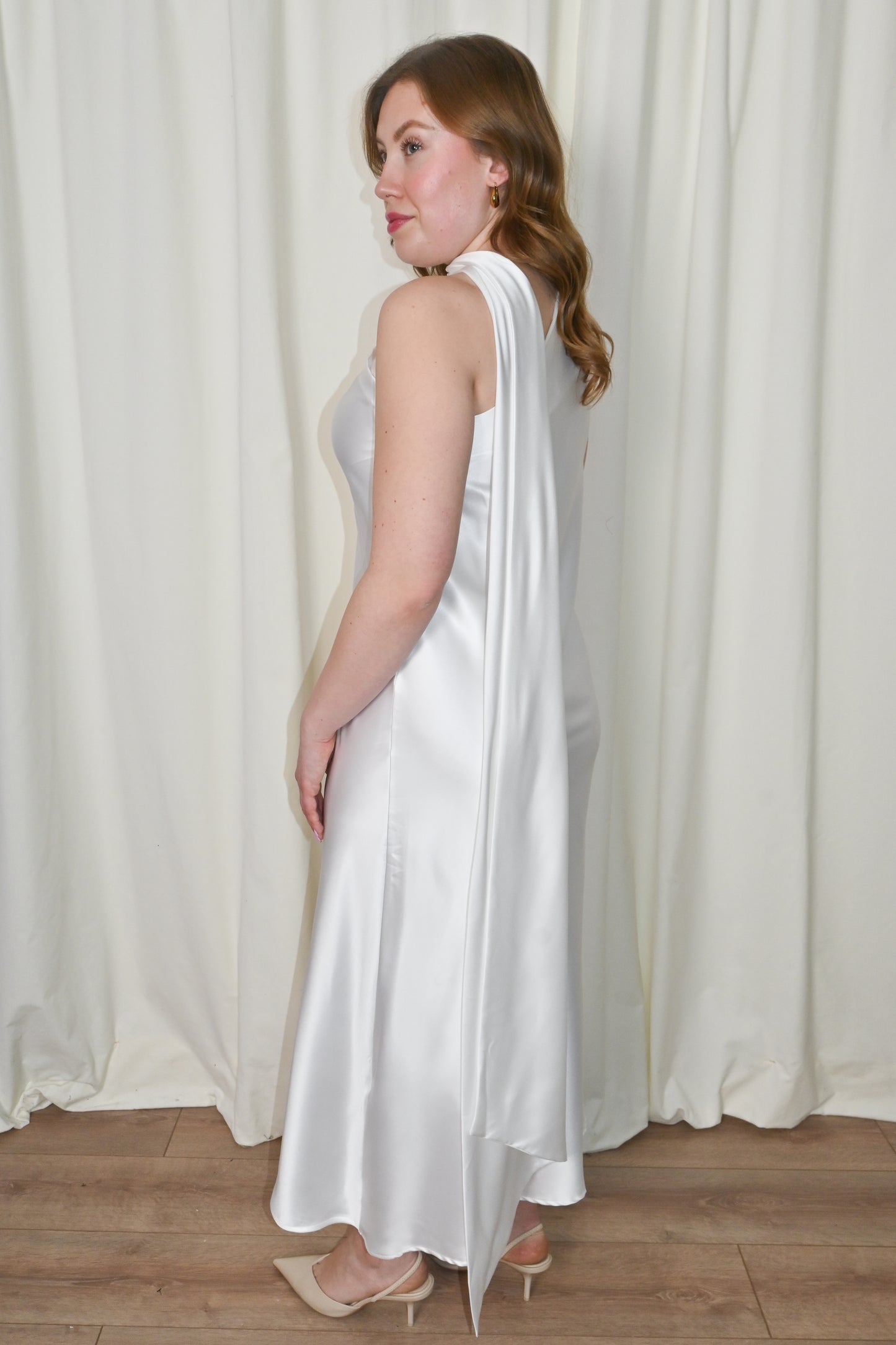 Scarf Midi Dress (S-3X)