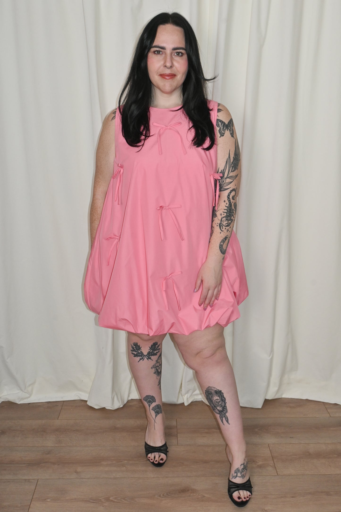 CURVE Bow Mini Dress