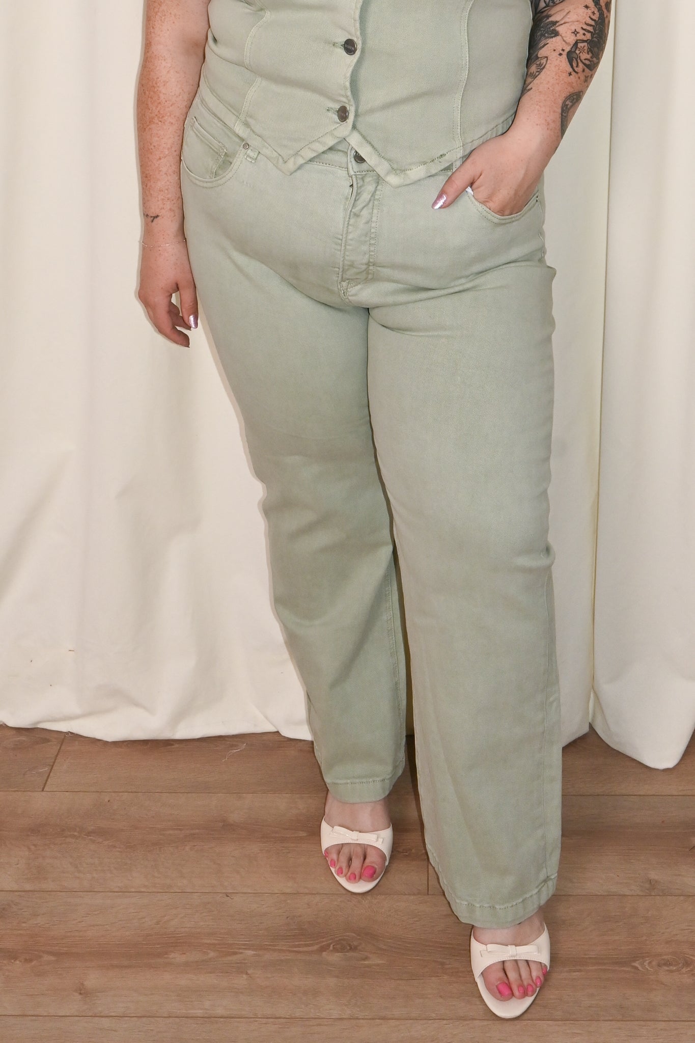Kory Tummy Control Staight Leg Jean (0-3X)