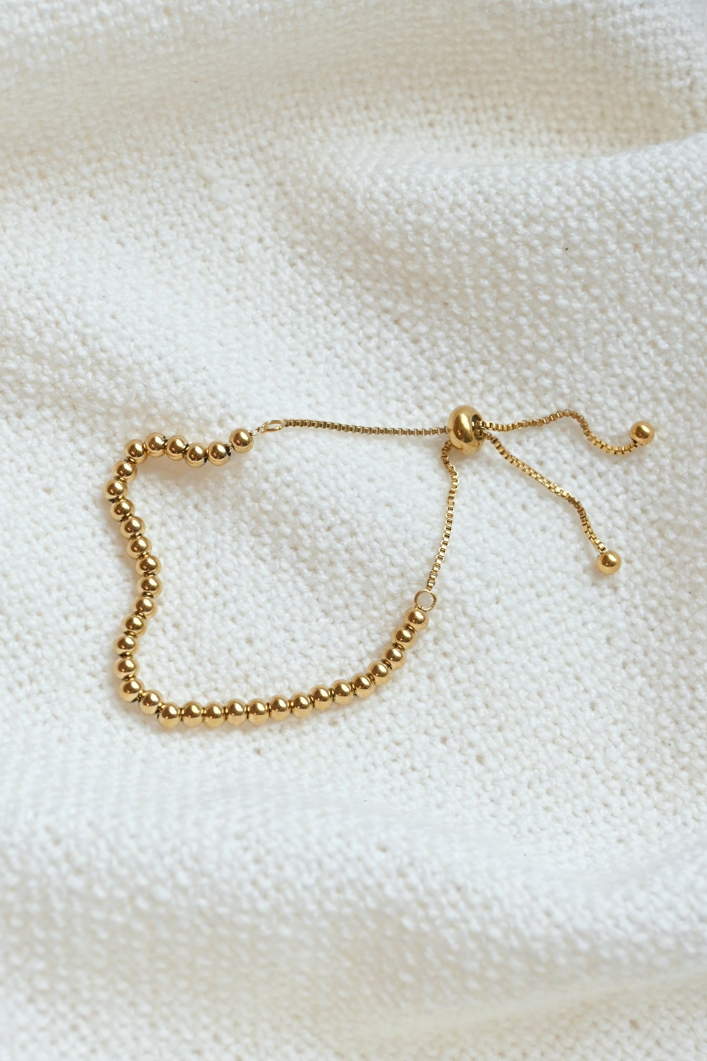 Adjustable Beaded Bracelet