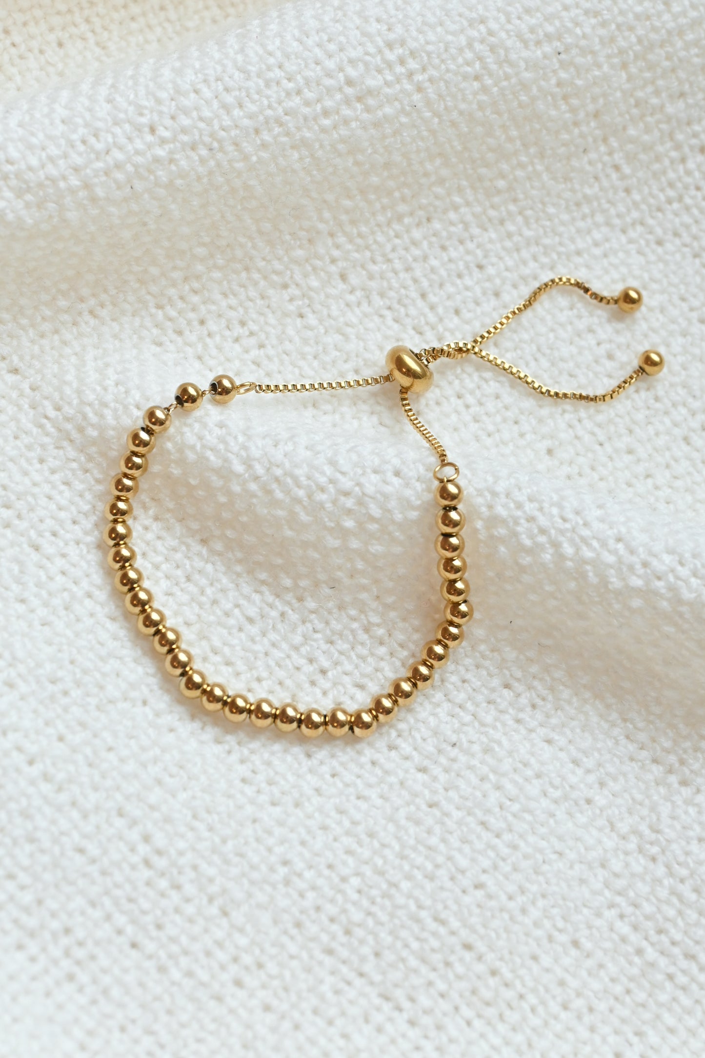 Adjustable Beaded Bracelet