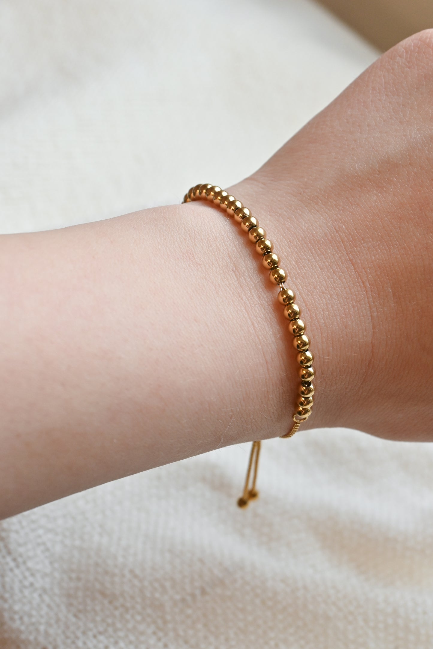 Adjustable Beaded Bracelet