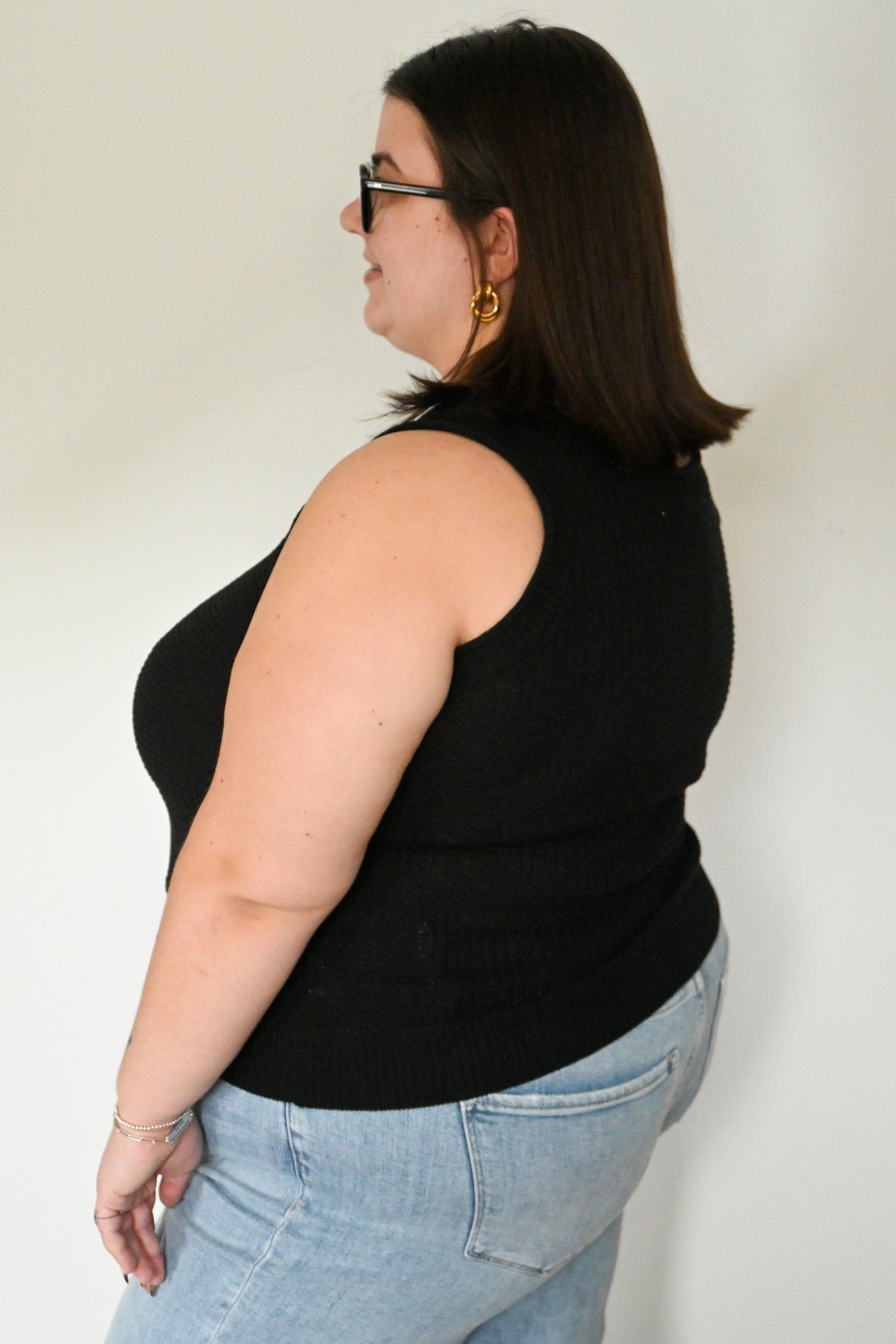 Sweater Knit Tank (S-3X)