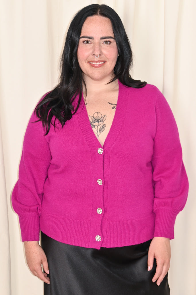 Super Soft Magenta Sweater (S-XXL)