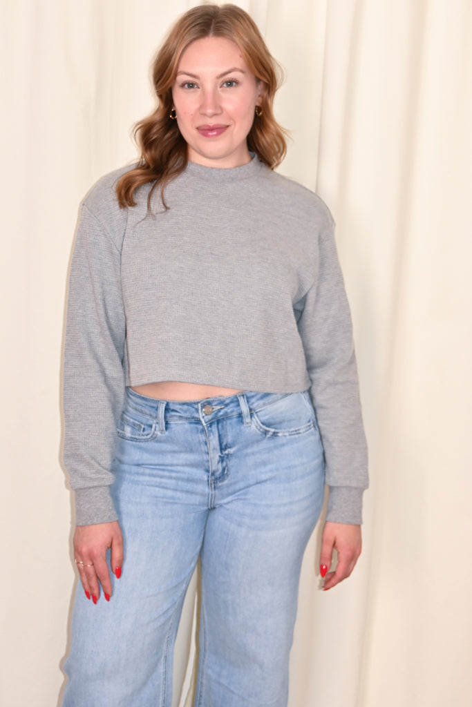 Waffle Boxy Tee (XS-XXXL)