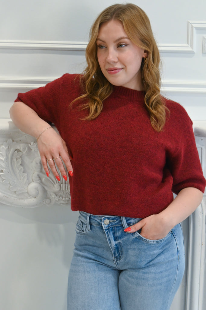 Short Sleeve Sweater (S-XXL)