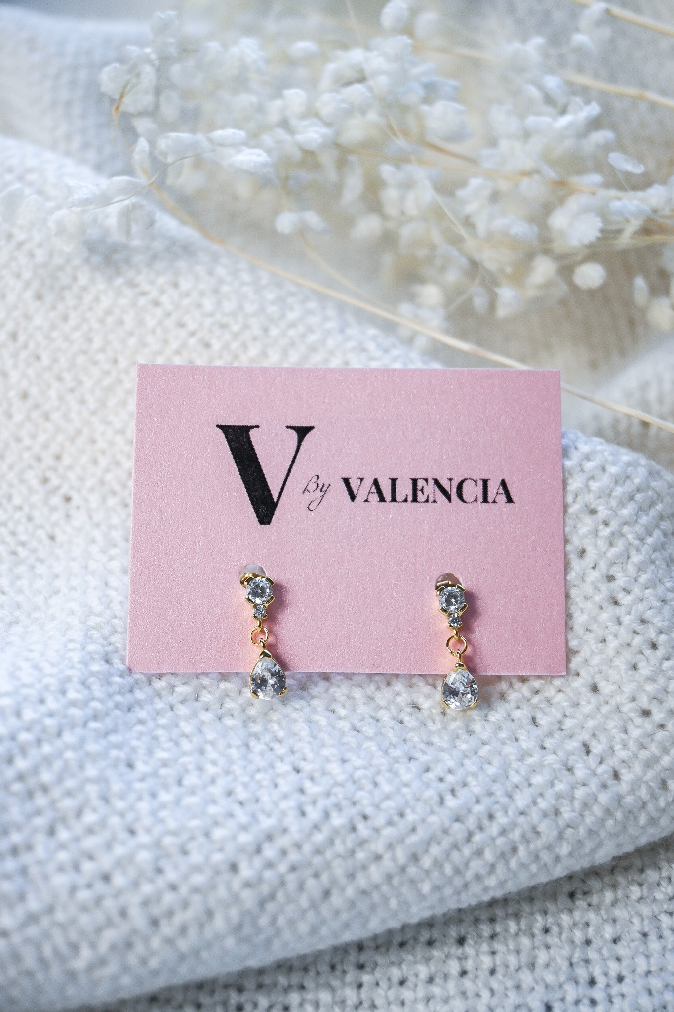 Crystal Stud Earring