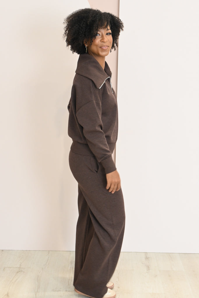 Sean Soft Knit Zip Pullover