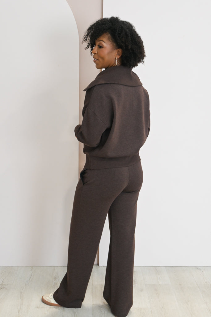 Sean Soft Knit Zip Pullover