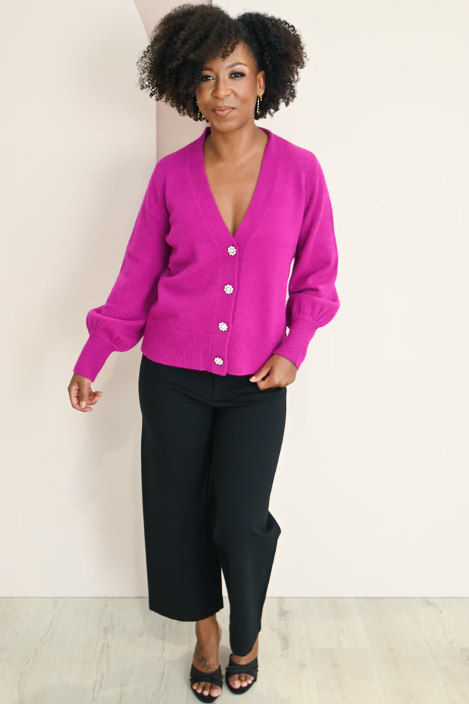 Super Soft Magenta Sweater (S-XXL)