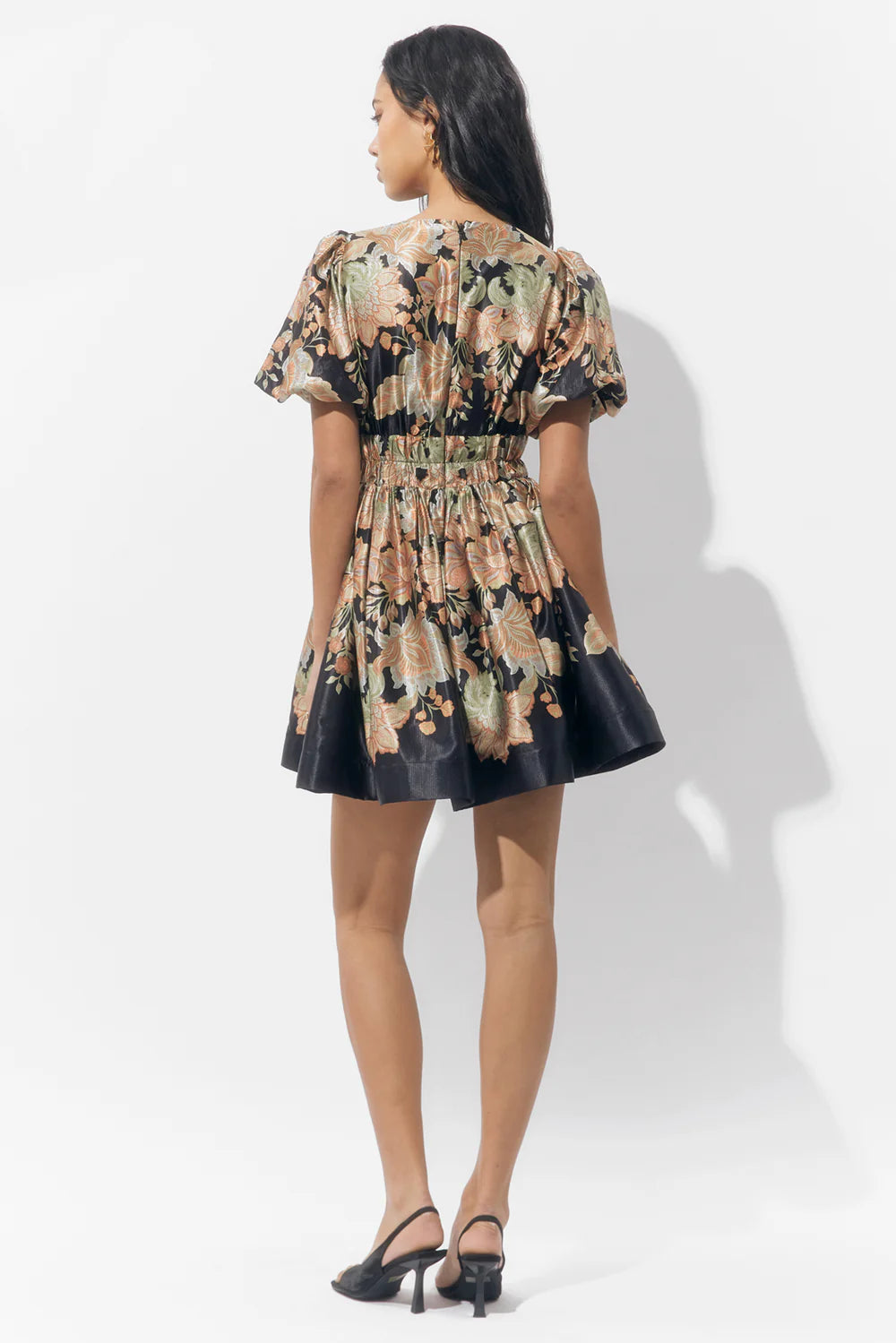 Koi Printed Mini Dress