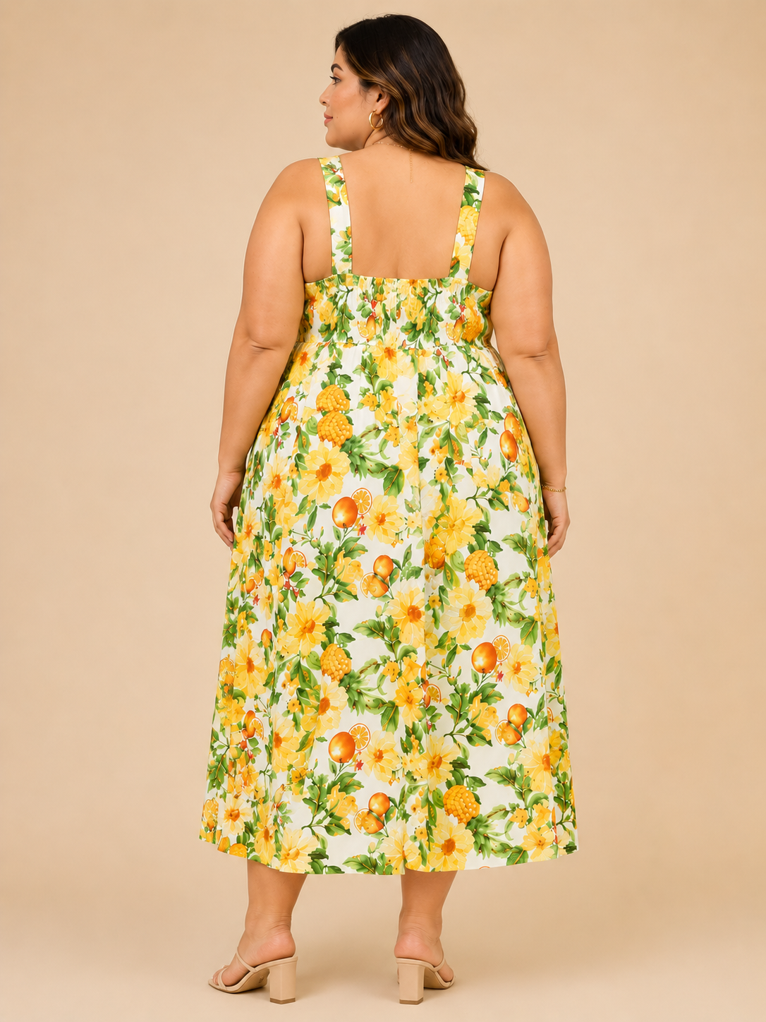 CURVE Citrus Summer Dress