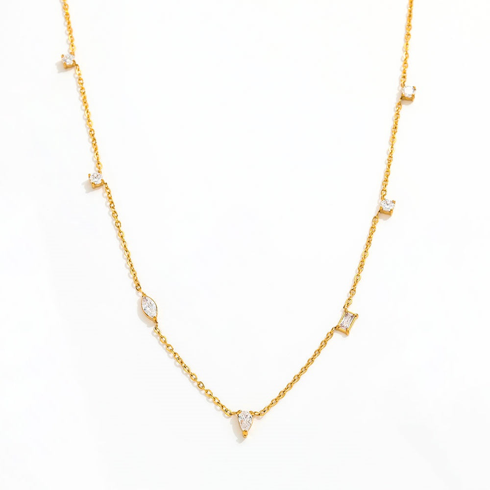Dainty Crystal Necklace
