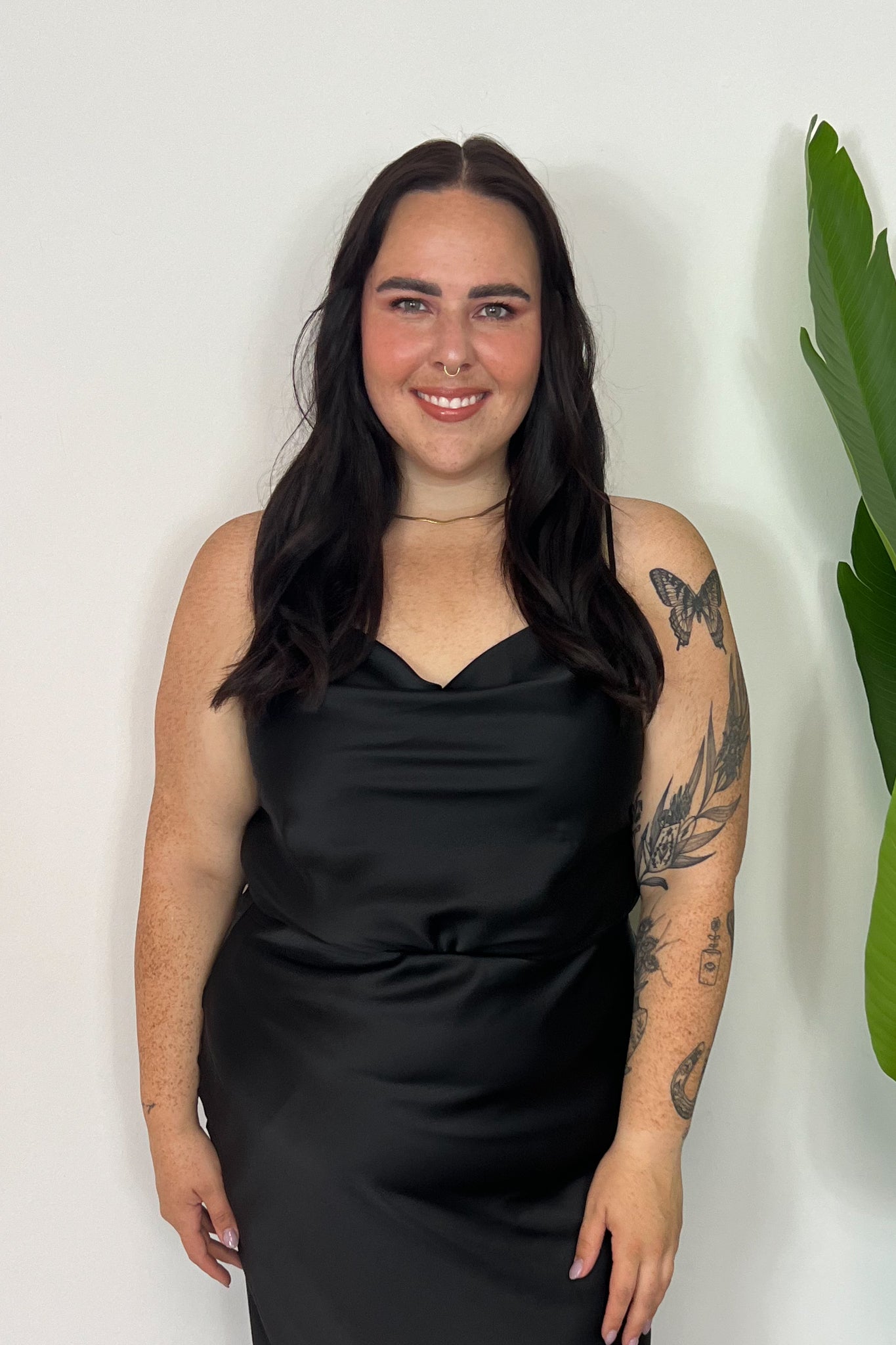 Cowl Neck Tank (S-3X)