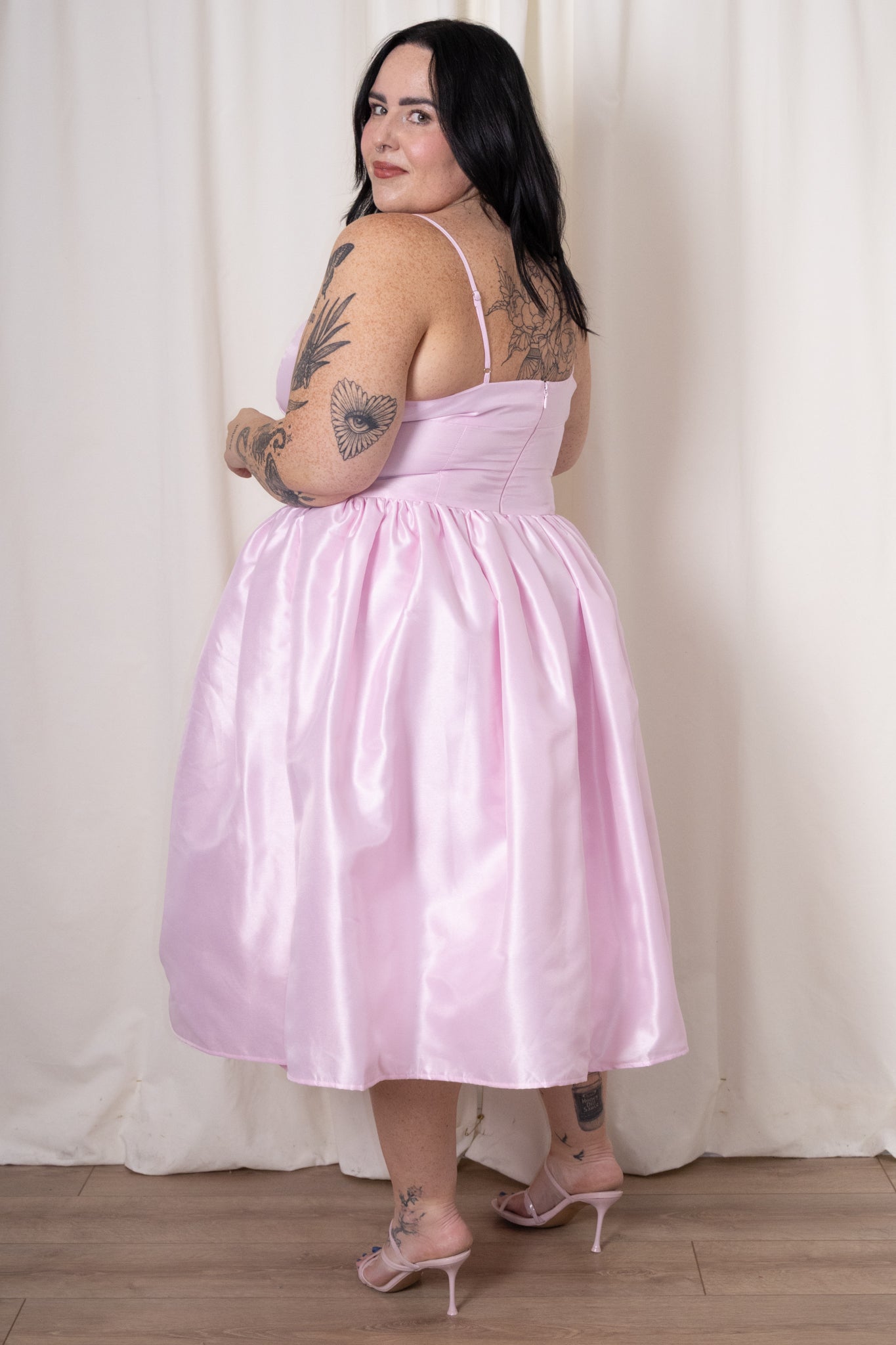 CURVE Fit & Flare Midi Dress